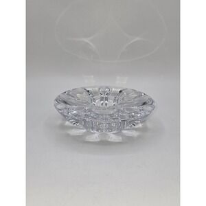 Miller Rogaska Equinox Crystal Votive Candle Holder Slovenia Lead Crystal 6"